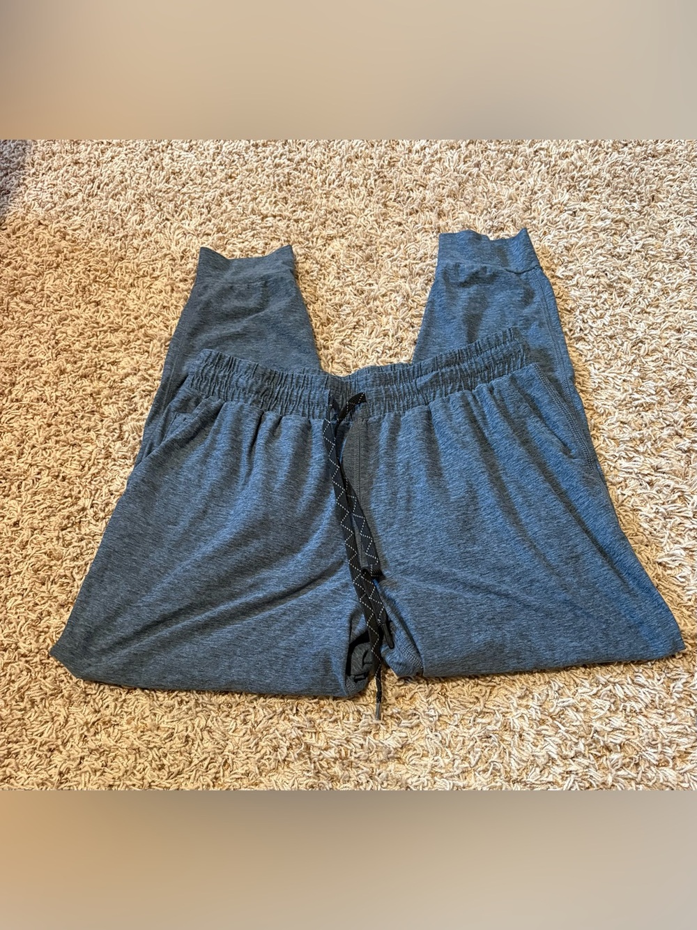 We Wander We Flex Heather Blue Jogger Pants women’s size Large